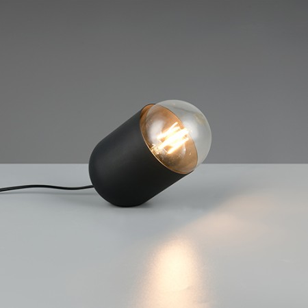 CANDEEIRO DE SECRETARIA NARA 1XE27 METAL BLACK MAT