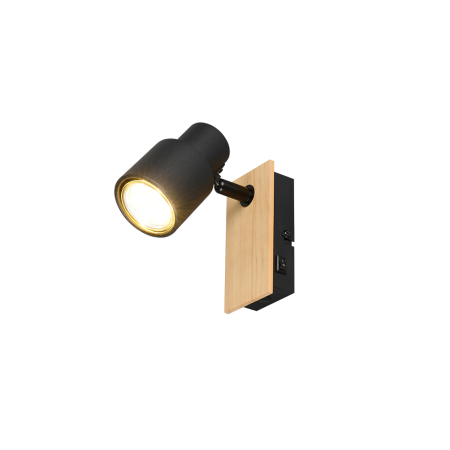 FOCO PIERRE GU10 METAL BLACK MAT IP20 FLEX CONNECT CASALUM