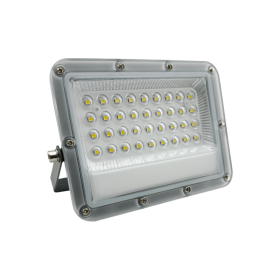 PROJECTOR SLIM A01 30W 4200K 4200LM IP65 CINZA (100LM/W)