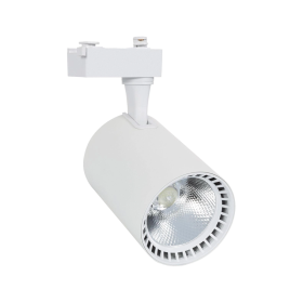 PROJETOR CALHA MONOFASICO PVC BRANCO 30W 6400K