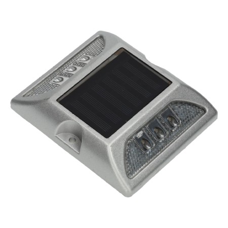 FAROL SOLAR DE ESTRADA LED+ REFLECTOR LUZ BRANCA