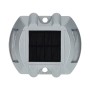 FAROL SOLAR DE ESTRADA 2X3 LED FLASH LUZ BRANCA