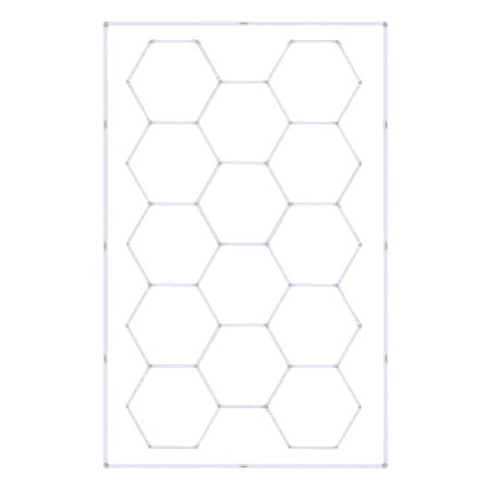 MODULUS 14 HEX 672W 6400K 67200LM IP44 220V S25