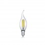 LED LAMPS  Fuente de luzFilament LED, E14, 4W, 3000K, 400Lm, EEC: A++H:12cm, D:3,5cm,
