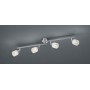 REALITY LIGHTING, Plafon LAVAL ,incl. 4xG9, LED, 2,5W, 3000K, 200Lm