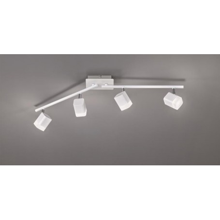 REALITY LIGHTING,  ROUBAIX ,incl. 4 x SMD, 4W, 3000K, 350Lm