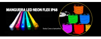 LED NEON FLEX 220V E 24V E ACESSORIOS