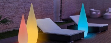 VASOS E DECORAÇÃO LED