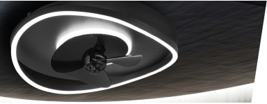 Plafons com ventoinha