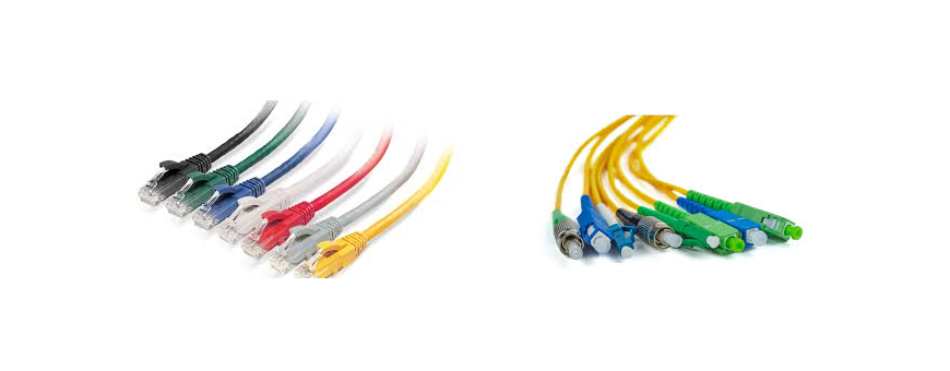 PATCH CORD RJ45 E FIBRA